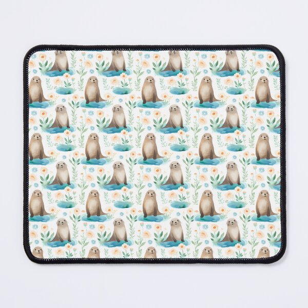 Item preview, Playful Guardians: Embracing the Sea Lion's Charisma designed and sold by qoodesignstudio.