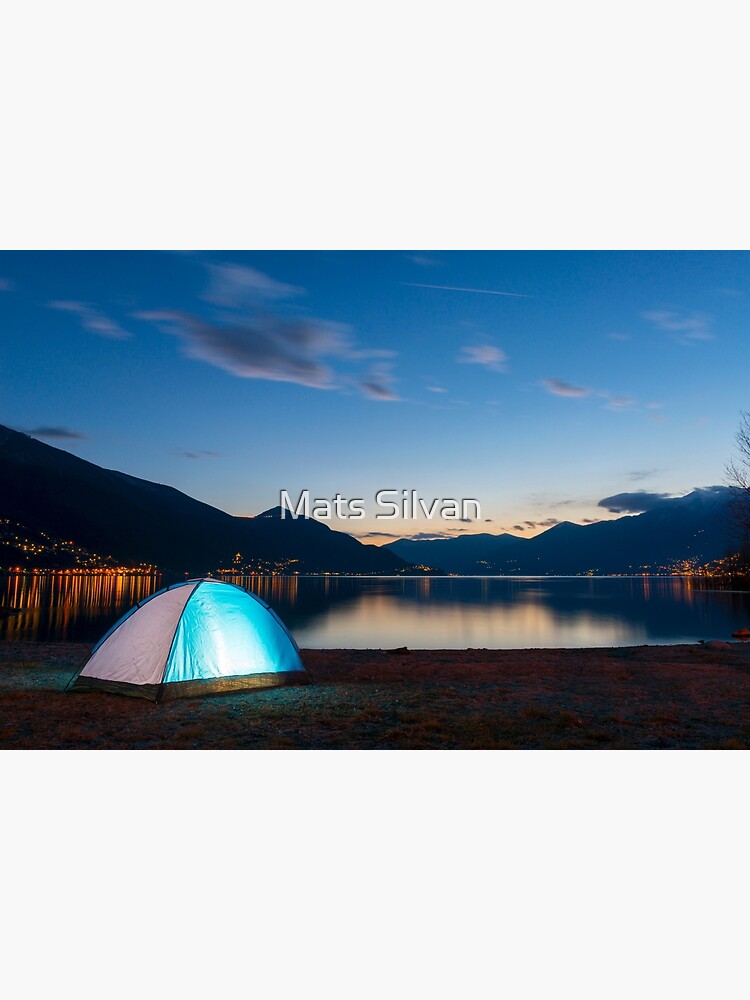 Discover Tent Premium Matte Vertical Poster