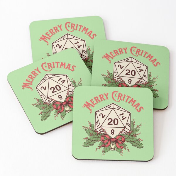 Item preview, D20 Role Playing Dice Board Game Retro Christmas Ugly Sweater designed and sold by NerdyCotton.