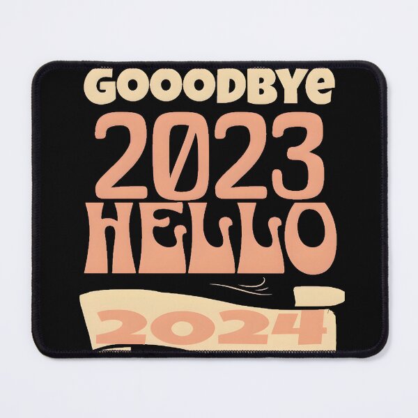 Item preview, Goodbye 2023 Hello 2024 New Year's Eve designed and sold by GalaxyGraffiti.