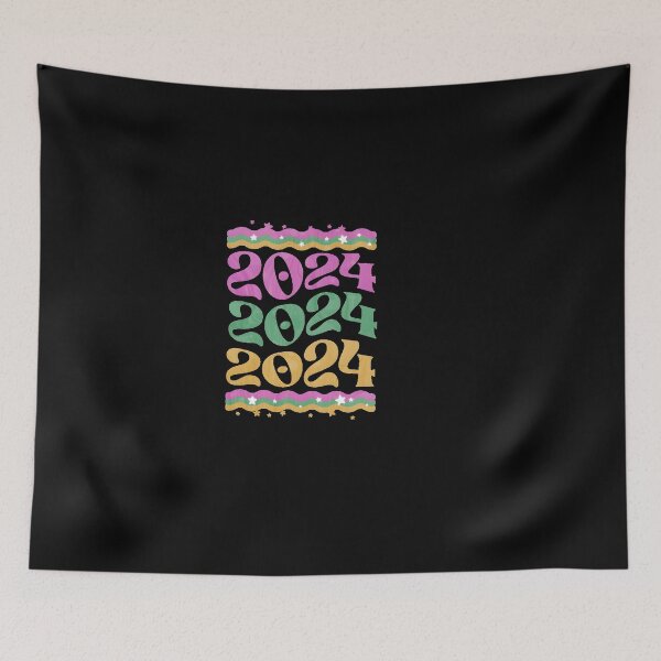 Item preview, Goodbye 2023 Hello 2024 New Year's Eve designed and sold by GalaxyGraffiti.