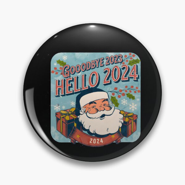 Item preview,  Goodbye 2023 Hello 2024 New Year's Eve designed and sold by GalaxyGraffiti.