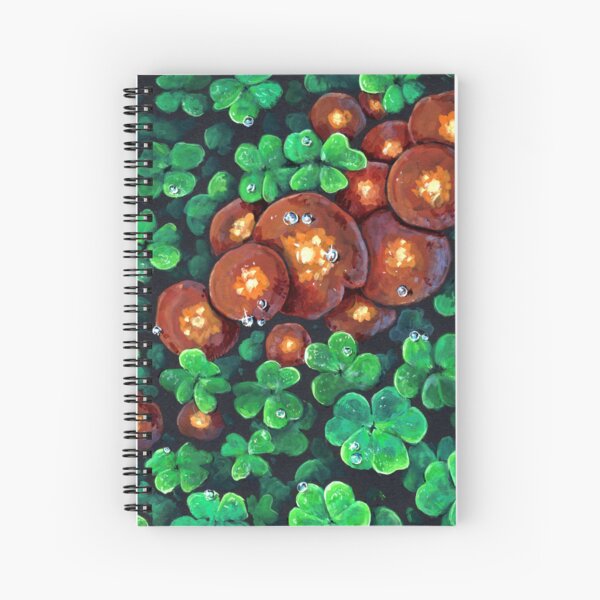 Mushroom & Sorrel Spiral Notebook