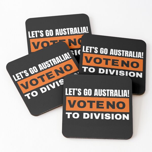 Item preview, LET’S GO AUSTRALIA VOTE NO TO DIVISION designed and sold by ANNINOART ⭐⭐⭐⭐⭐.