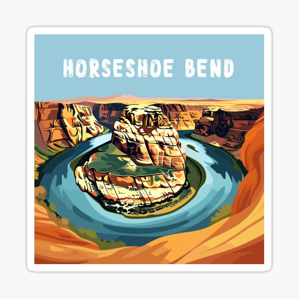 Item preview, Horseshoe Bend designed and sold by TheHellSong.