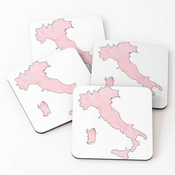 Item preview, Italy Flag Map Colorful With Black Outline -  designed and sold by PurpleLoveStore.