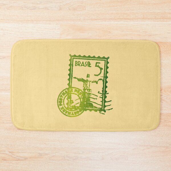 Item preview, Brazil Stamp designed and sold by bubbliciousart.