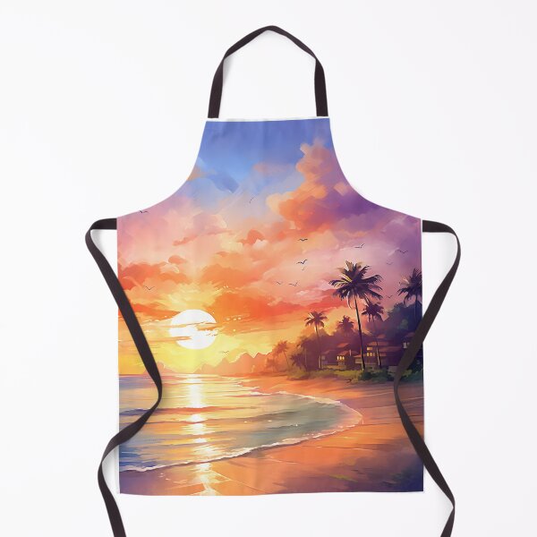 Item preview, Sunset Serenity: A Seaside Watercolor designed and sold by Shirtastically.