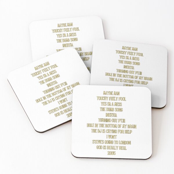 Item preview, the maybe man tracklist designed and sold by ouiouiitslucyb1.