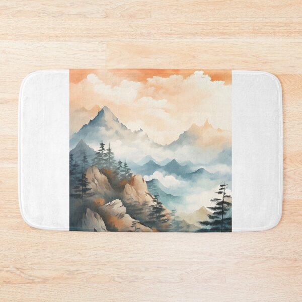 Item preview, Highland Haven: A Mountain Watercolor designed and sold by Shirtastically.