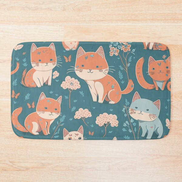 Item preview, Cute Friendly Cats designed and sold by Dragon2700.