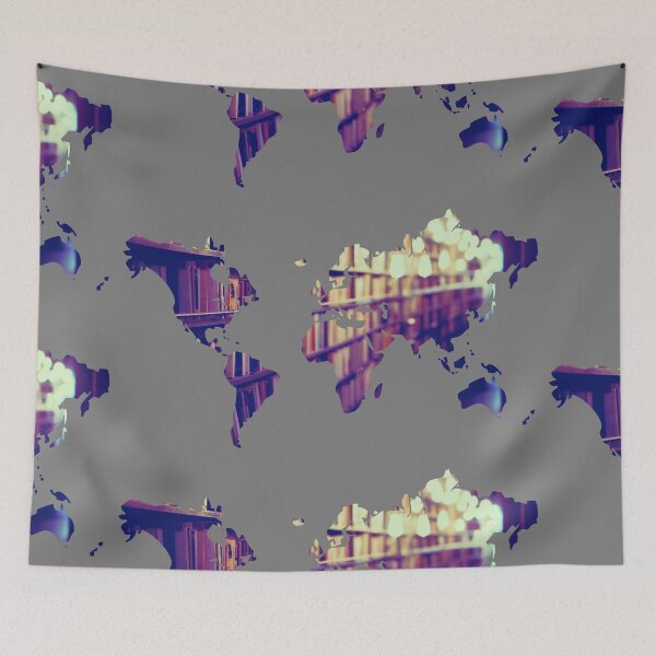 Item preview, Books World map designed and sold by Lee's Place.