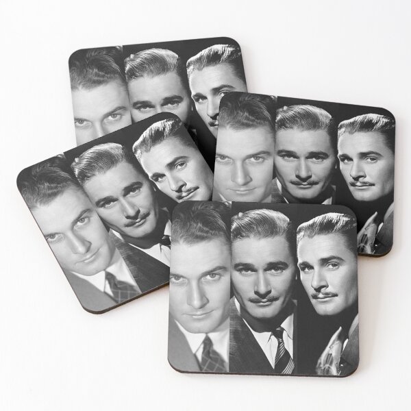 Item preview, Errol Flynn collage designed and sold by warshipologiste.