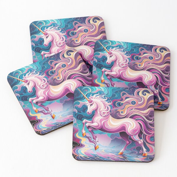 Item preview, Liquid Colors Unicorns designed and sold by purplesensation.