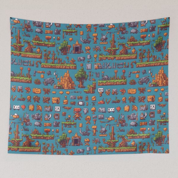 Item preview, Pixel Art Nostalgia  designed and sold by GracePaigePlaza.