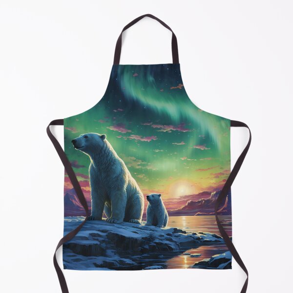 Item preview, Polar beats and Aurora borealis designed and sold by Red Witch Art.
