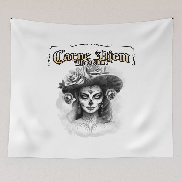 Item preview, Carpe Diem Catrina designed and sold by Tepaita.