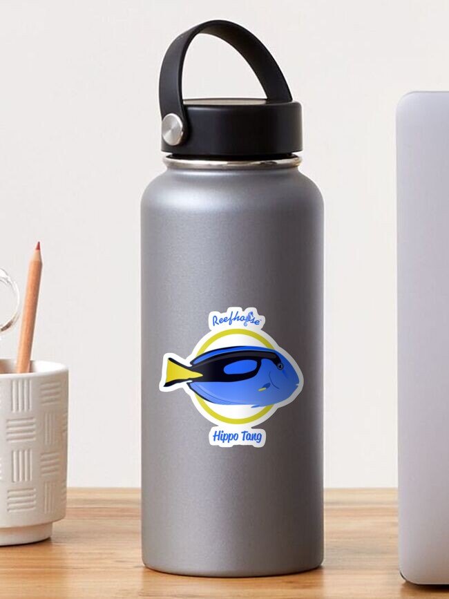 Thumbnail 1 of 3, Sticker, Hippo Tang designed and sold by KaplanCrypto.