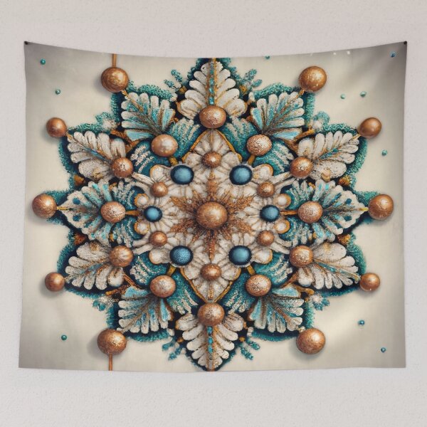 Item preview, Gilded Snowflake Ornaments Golden  designed and sold by Dshoppin.