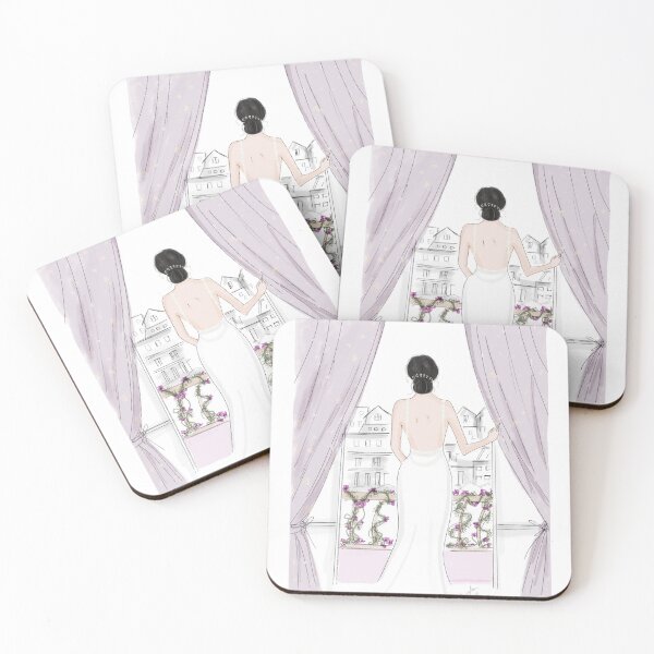 Artikelvorschau, Braut, Illustration, Hochzeitsgeschenk, entworfen und verkauft von Meghaillustrat.