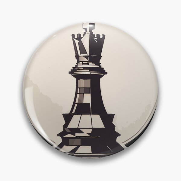 Item preview, Geometric Chess Piece King designed and sold by Fenderbender00.