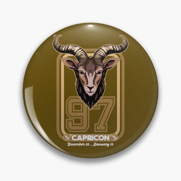 Item preview, Capricon Born in 1997 Zodiac star sign horoscope Astrology designed and sold by PURPLERAIN99.