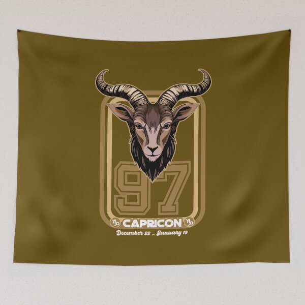 Item preview, Capricon Born in 1997 Zodiac star sign horoscope Astrology designed and sold by PURPLERAIN99.