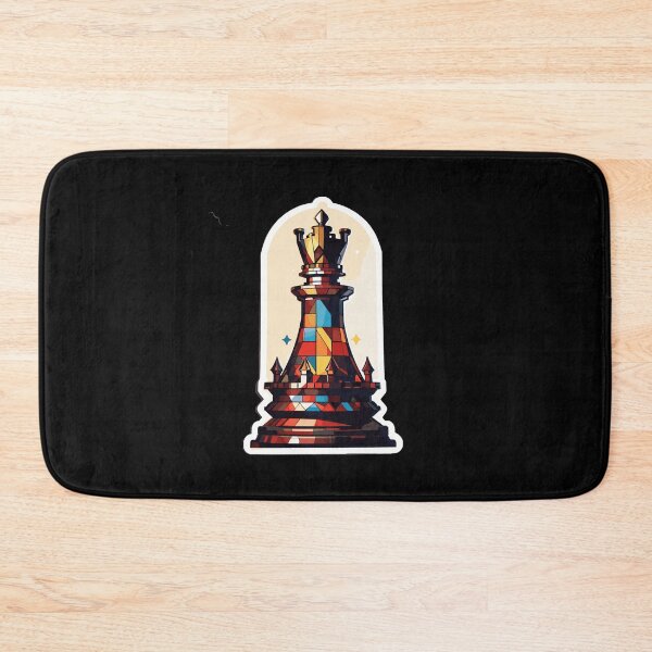 Item preview, Geometric Chess Piece Queen designed and sold by Fenderbender00.