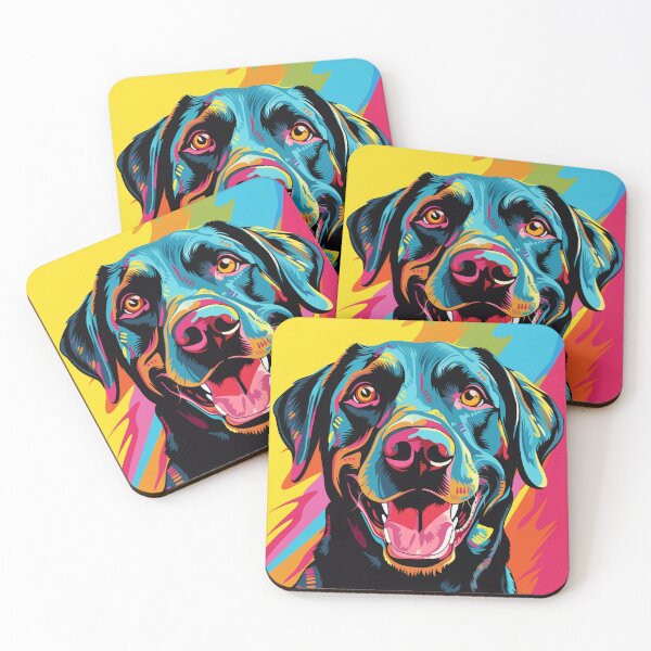 Artikelvorschau, Schöne Labrador Retriever Hund Pop Art entworfen und verkauft von narenz03.