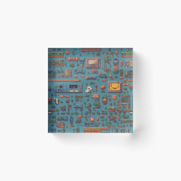 Item preview, Pixel Art Blocky designed and sold by GracePaigePlaza.