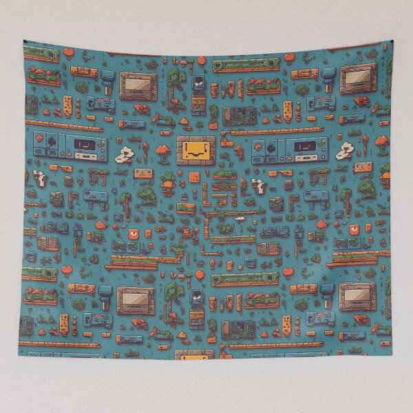 Item preview, Pixel Art Blocky designed and sold by GracePaigePlaza.