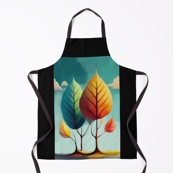 Aperçu de l'œuvre Feuilles singulières : Canopée d'automne Fantasia créée et vendue par EmeraldeaDesign.