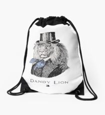 The Dandy Lion Drawstring Bag