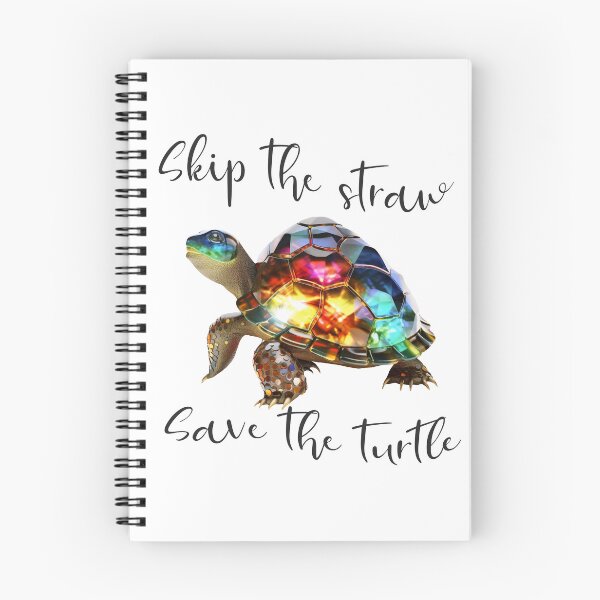 Item preview, Skip the straw sawe the turtle. designed and sold by Anastasiia Yurevych.