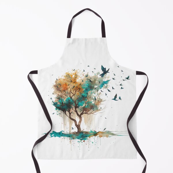Item preview, Grunge Paint Splatter Flying Birds and Dripping Tree designed and sold by StephanieWard.