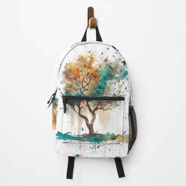 Item preview, Grunge Paint Splatter Flying Birds and Dripping Tree designed and sold by StephanieWard.