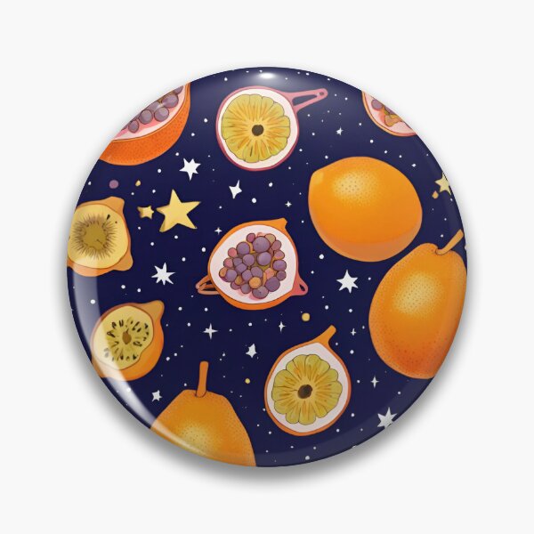 Item preview, Passion Fruits and Orange Seamless Pattern designed and sold by SeamCraft.