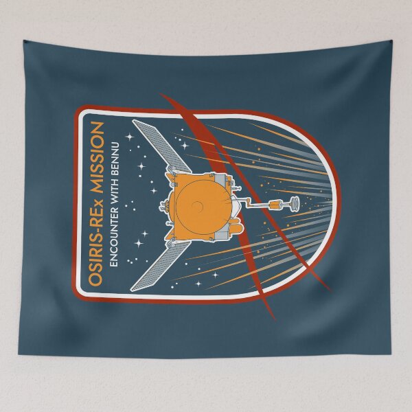 Item preview, OSIRIS-REx. Asteroid Sample Return Mission. Commemorative Badge designed and sold by BGALAXY.
