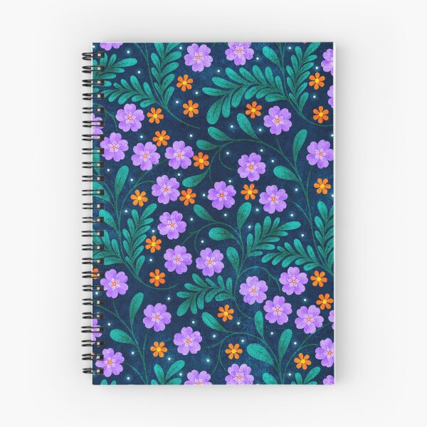 Item preview, Midnight Purple Floral designed and sold by RebeccaFlaherty.