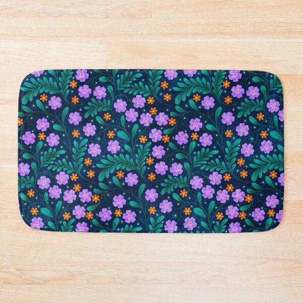 Item preview, Midnight Purple Floral designed and sold by RebeccaFlaherty.