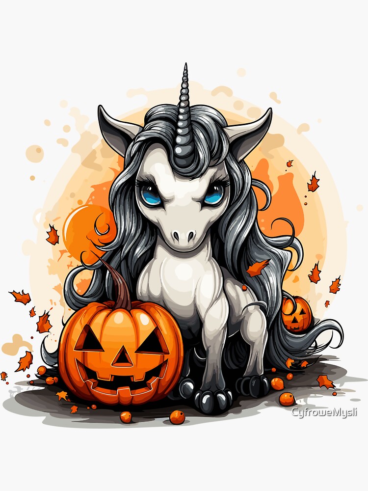 Unicorn Halloween Vinyl