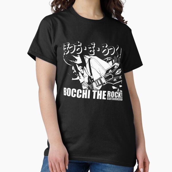 Aperçu de l'œuvre BOCCHI LE ROCHER ! - Groupe Kessoku créée et vendue par RedoneDesignART ⭐⭐⭐⭐⭐.
