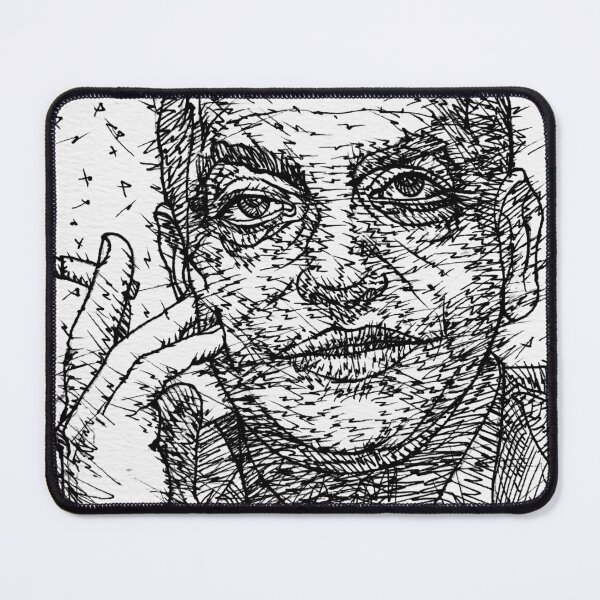 Item preview, LUIS BUNUEL ink portrait .1 designed and sold by lautir.