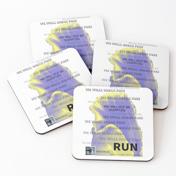 Item preview, RUN-WE ARE THE REVOLUTION designed and sold by MAVERICK-Artist.