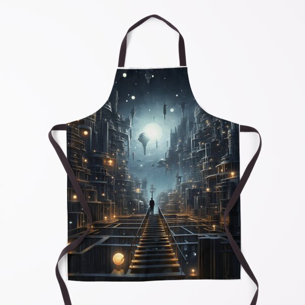 Item preview, Surreal Skylines: Night Cityscape Art designed and sold by Shirtastically.