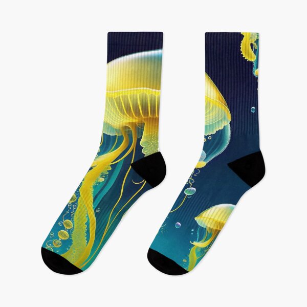 Item preview, Yellow jellyfish designed and sold by M-Y-A-R-T-.
