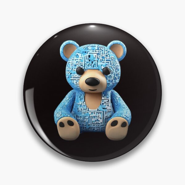 Item preview, Teddy blue bear top trend designed and sold by Touchdao.