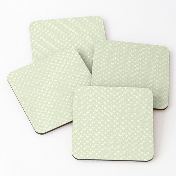 Item preview, Seamless pattern with flowers in green designed and sold by ArtTony.