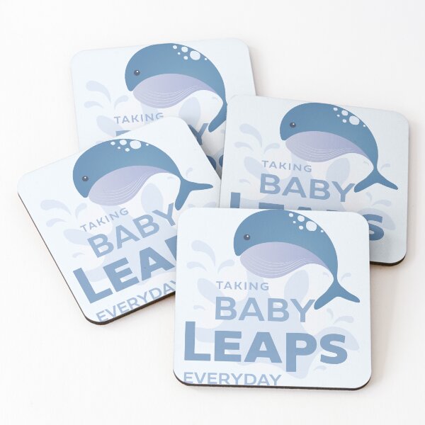Item preview, Baby Whale Leaps designed and sold by iamKaye.