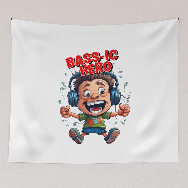 Item preview, Bass-ic Hero Boy. Cartoon music design designed and sold by PepeCartoon.